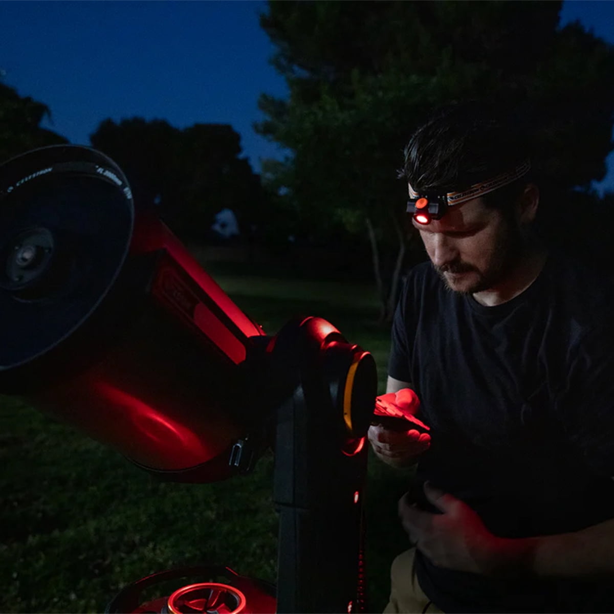 Celestron Night Vision Red LED Headlamp