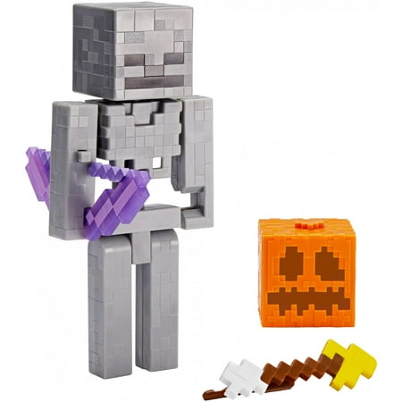 Minecraft Skeleton with Enchanted Bow