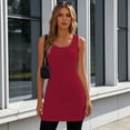thumbnail image 2 of WAYUTE Womens Tank Tops Solid Color Camisole Tank Top for Layering Soft Stretch Fit Comfortable Work Outdoor Everyday Wear, 2 of 4