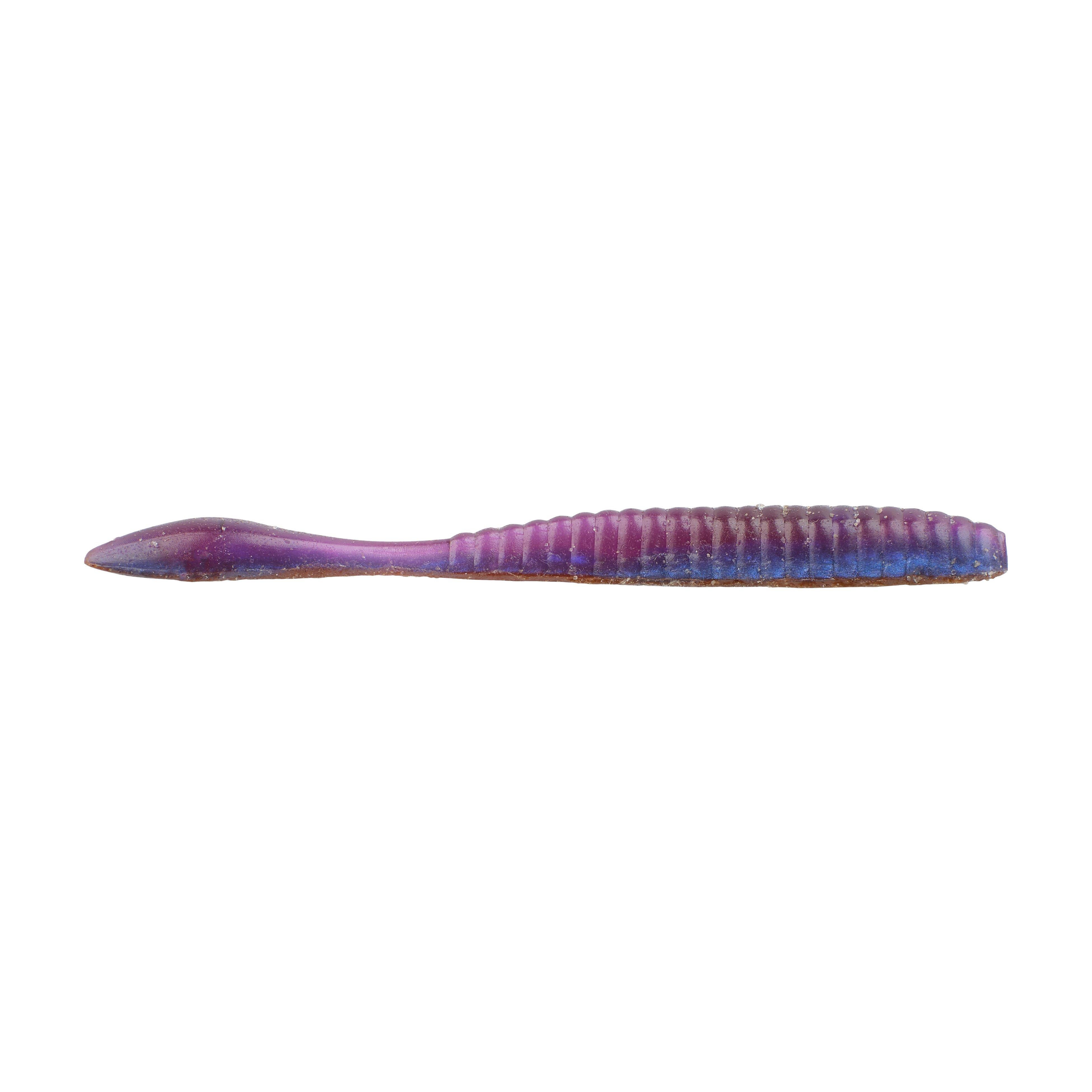 Berkley Lab Series™ Flat Worm, 3.6 in, Ember Jelly Fusion (10 Count)