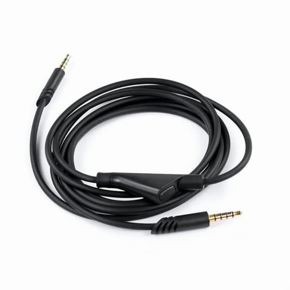 Replacement Audio Cable 3.5mm Plug Aux Cord for Logitech Astro A10 A40 A30 Gaming Headsets with Wire Control Function