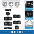 thumbnail image 2 of Applicable to Window Switch Button Sticker for Benz ML Class Plus, 2 of 6