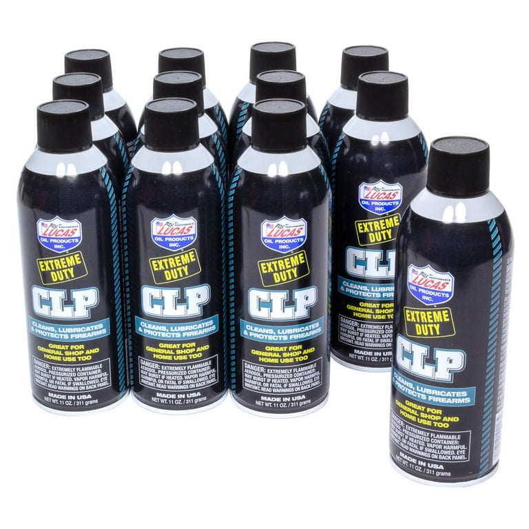 Lucas Oil Extreme Duty CLP Aero 11oz - Gun Cleaning Lube Solvent