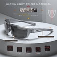 thumbnail image 3 of Gafas de sol polarizadas ATTCL 5001 Touqianhui-Gris para hombre, 3 of 6