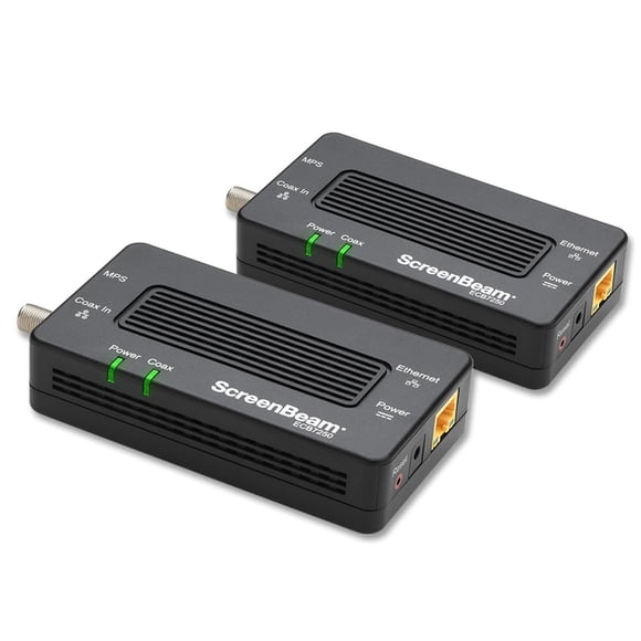 Kit de inicio del adaptador de red ScreenBeam MoCA 2.5 ECB6250K02