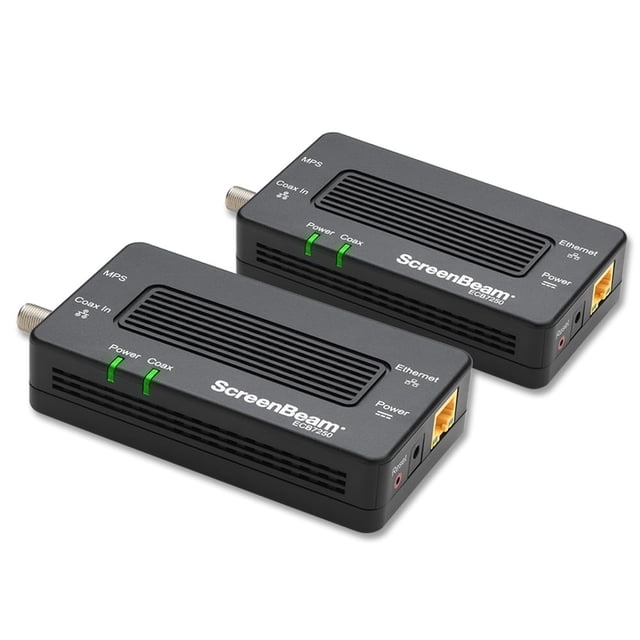 Kit de inicio del adaptador de red ScreenBeam MoCA 2.5 ECB6250K02
