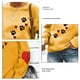 thumbnail image 4 of Top de cuello redondo para mujer, top holgado para mujer, ropa de moda para mujer, top de manga larga para mujer, durabilidad mejorada, 4 of 5