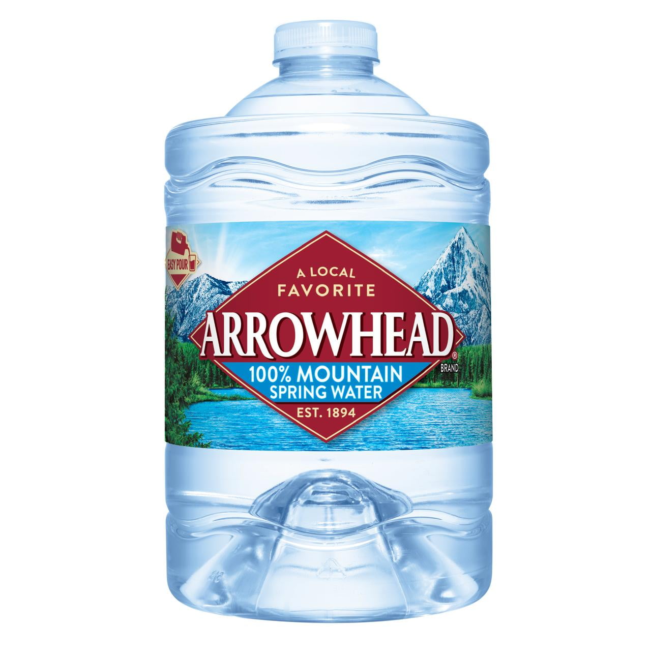 Arrowhead Mountain Spring Water, 3 L, 6 Count