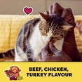 thumbnail image 4 of Temptations MixUps Chicken, Beef & Turkey Flavour Soft & Crunchy Cat Treats, 4 of 9