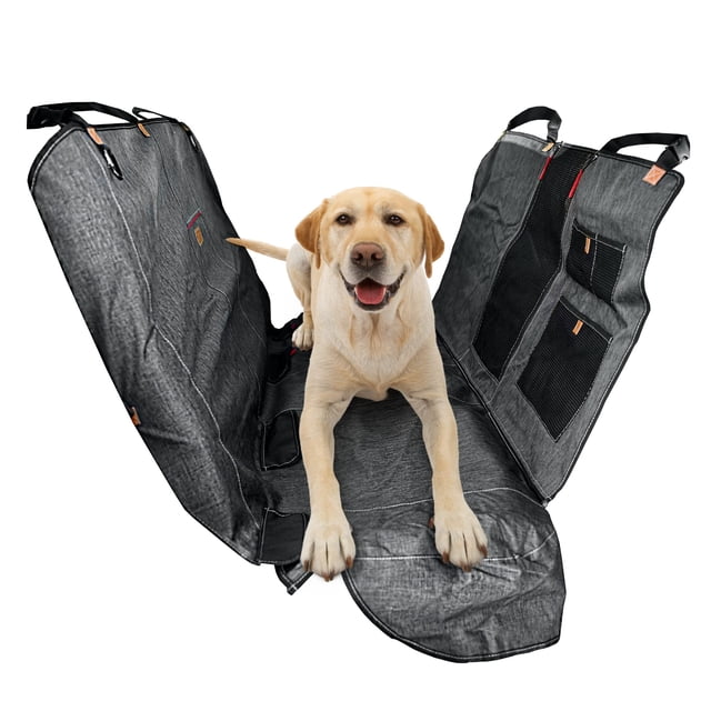 Funda de asiento para mascotas URBANTRANSIT para asiento trasero, hamaca de coche para perros