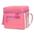 thumbnail image 6 of Ozark Trail Coated Soft-Side Cooler with Removable Hardliner, 6 Can, 6 qt, Summer Vibes Collection, Coral, 6 of 9