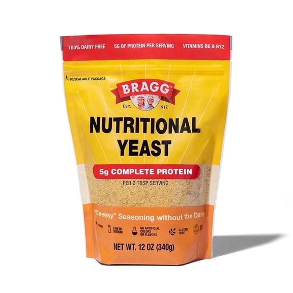 Bragg Nutritional Yeast, 12oz Pouch