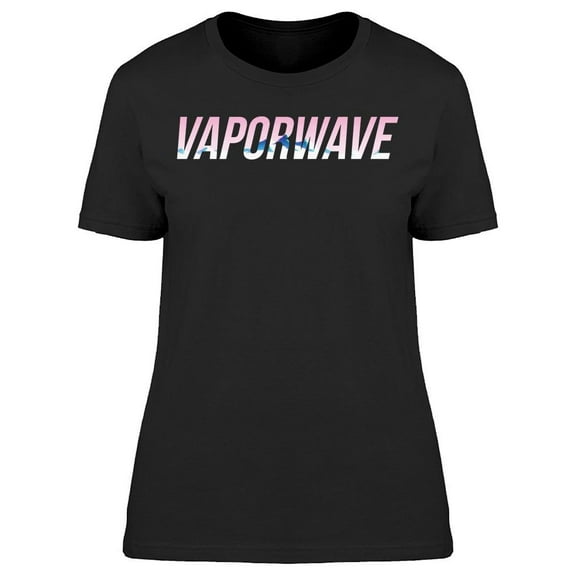 Vaporwave Llettering Women's T-shirt