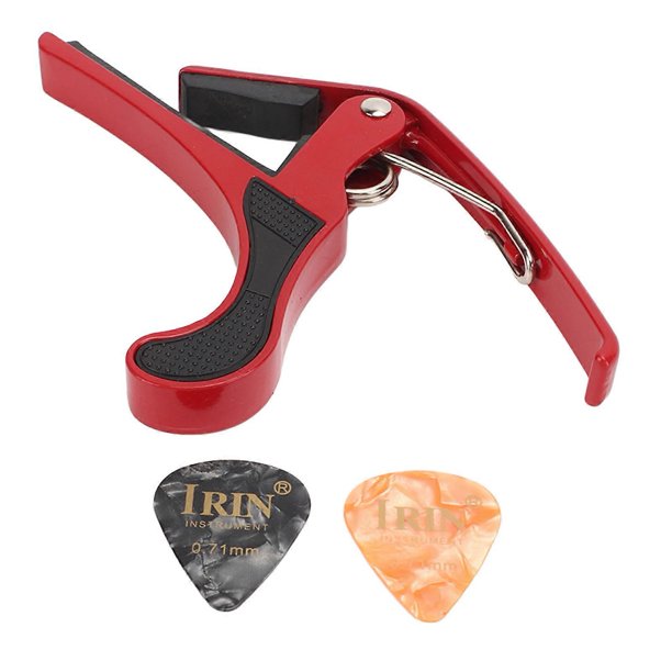Guitar Capo Alloy Quick Release Electric Guitar Capo Set with 2PCS ...