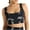 Black, variant on Xfvqtps Sports Bras for Women Standard Strap Padded Bras for Everyday Tie Dye Push up Bra for Women Crop Workout Yoga Bra Light Blue