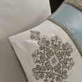 thumbnail image 5 of Madison Park Queen Caroline Jacquard 7-Piece Comforter Set, Blue, 5 of 5