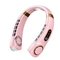 thumbnail image 2 of Neck Fans That Blow Cold Air,Portable Personal Neck Fans,USB Portable Neck Hanging Fan Cold Fan Handheld Rechargeable Mute Sports Fan 5-Speed Colorful Ambient Light Neckband Leafless Fan Home Office, 2 of 5