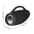thumbnail image 4 of RGB Bluetooth Speaker Waterproof Long Battery Life Portable Wireless Bluetooth Speaker for Outdoor Black, 4 of 4