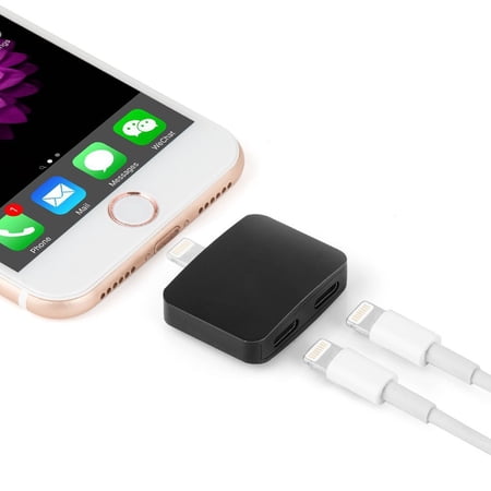 for iphone 1 2 adapter in & Adapter 1 in 2 Headphone Lightning Dual iPhone 7, for Lightning Audio Adapter, Tiehnom Charge for iphone 1 2 adapter in & Adapter 1 in 2 Headphone Lightning Dual iPhone 7, for Lightning Audio Adapter, Tiehnom Charge