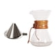 thumbnail image 4 of Cafetera de vidrio para café con vertidor, jarra de café con gotero para cafetería 400ml, 4 of 9