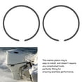 thumbnail image 3 of Motor Piston , Simple Installation Outboard Motor Piston  2Pcs Sturdy  for Outboard 15HP 20HP 25HP, 3 of 8