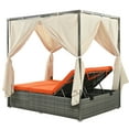 thumbnail image 1 of Adjustable Sun Bed With Curtain in 3 Colors 12AAO, 1 of 9