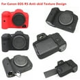 thumbnail image 4 of Anti-skid Texture Design Silicone Skin Case DSLR Camera Bag Body Cover Protective For Canon EOS R3 R5 R7 R6 Mark II Nikon Z9, 4 of 7