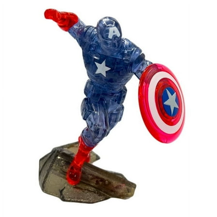 MARVEL-Licensed Std. Crystal Puzzle- Captain America