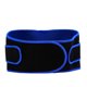 thumbnail image 5 of Bienvenido Cinturón ajustable y transpirable para cintura, cinturón presurizado, soporte para espalda (negro+azul L), 5 of 8