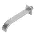 thumbnail image 3 of Grifo Cepillado para Lavabo de baño con Tornillo Macho DN15, Grifo de Agua montado en la Pared de Acero Inoxidable para baño, 3 of 14