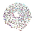 thumbnail image 2 of Rhinestone Strips,Glass Claw Chain High Glass Claw Chain Rhinestone Chain Sturdy Construction, 2 of 12