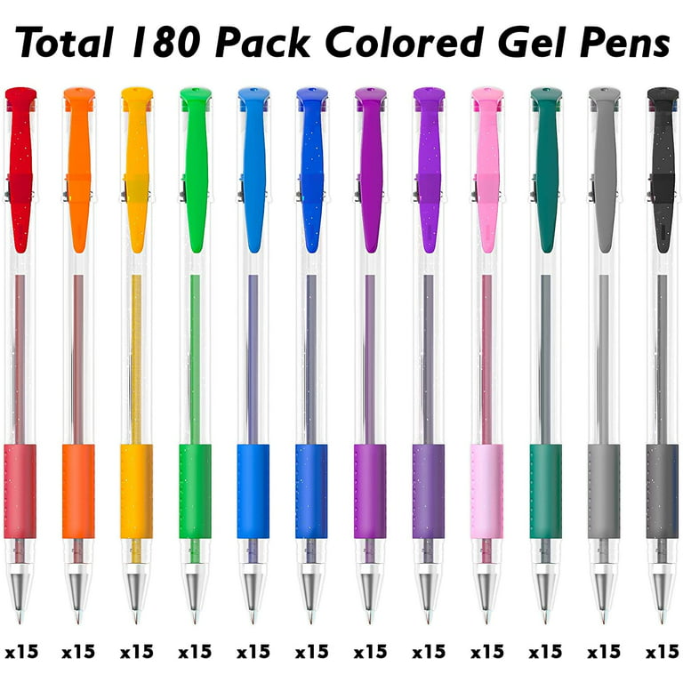 Artist Grade Ct Gel Pen Set 100 Count for Adult Coloring Scrapbooking  Doodling Comic Animation