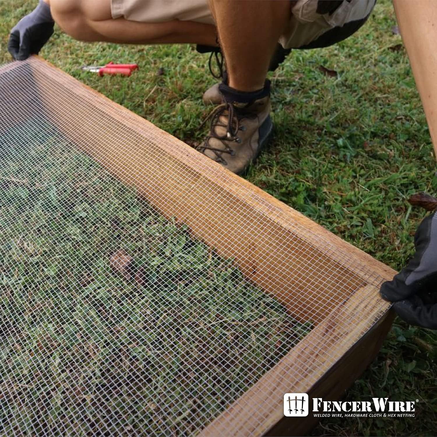 Fencer Wire 23 Gauge Galvanized Hardware Cloth with Mesh Size 1/4" x 1/4" (4 ft. x 10 ft.)