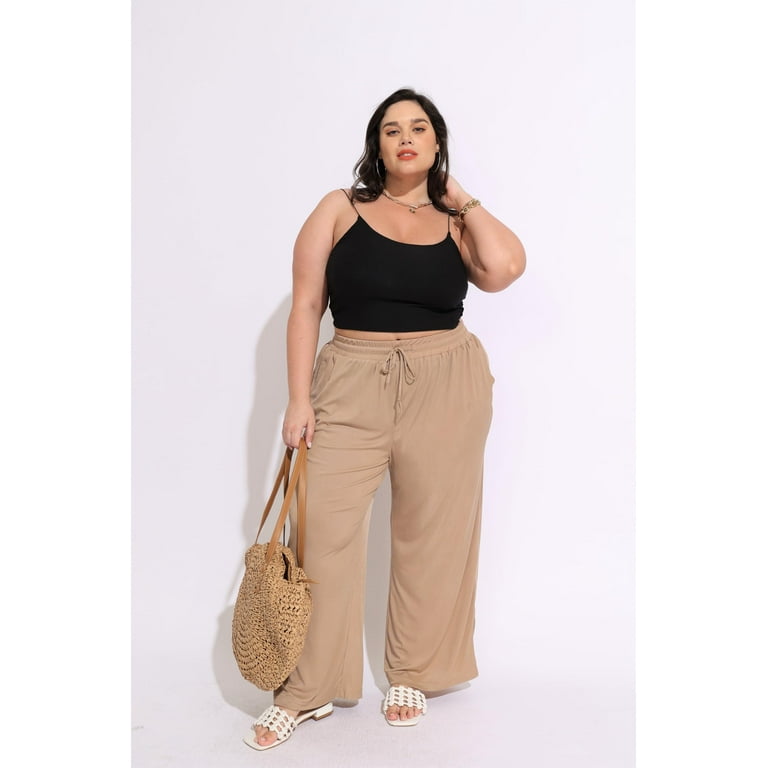 Wide Leg Pleated Straight Pants – ULTIMUS