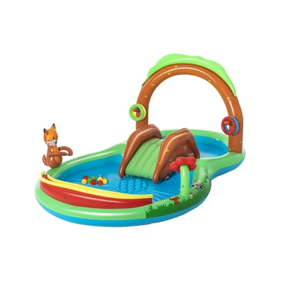 H2OGO Friendly Woods Inflatable Play Pool Center