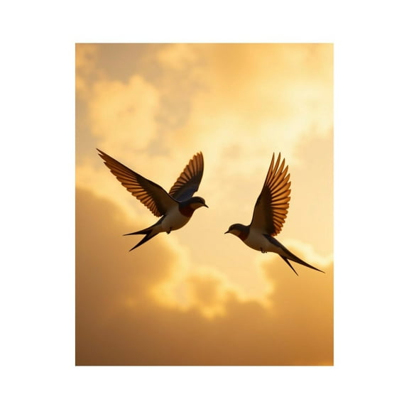 Paint by Numbers Kit for Adults, Birds Soaring Sunset Sky Paint by Numbers, Easy Paint by Numbers Kit for Adults Beginner, DIY Adult Paint by Number Kits on Canvas, Home Decor