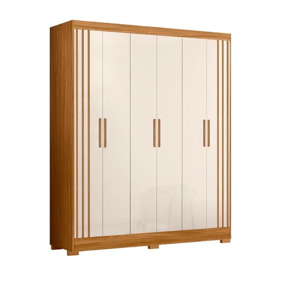 ROPERO CASTILLA 3703 NATURAL BLANCO