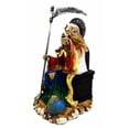 thumbnail image 3 of Rainbow Robe All Powerful Holy Death Santa Muerte Day of The Dead Figurine, 3 of 4