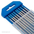 thumbnail image 2 of TIG Welding Tungsten Electrodes 2% Lanthanated 1/8” x 7” (Blue) 10-Pack, 2 of 2