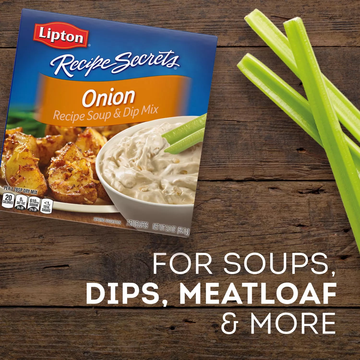 Buy Lipton Recipe Secrets Onion Soup Mix ( 56g / 2oz )