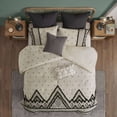 thumbnail image 2 of Cotton Bedding Set 3 Piece Cotton and Flax Linen Blend Comforter Set Natural Full/Queen,Comforter Set, 2 of 12