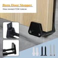 thumbnail image 2 of Guía de Piso para Puerta Corrediza de , Guía de Pared Ajustable, Guía para Puerta Corrediza de RV con Tornillos, Paquete de 2, 2 of 5