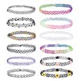 thumbnail image 3 of BodyJ4You Ensemble de 36 Pcs Collier Ras-du-Cou Coloré Extensible Élastique Bijoux Femmes Fille Enfants Paquet Valeur, 3 of 7