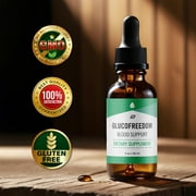 GlucoFreedom Drops Blood Formula Supplement - Advanced Formula Gluco Freedom Blood Droppers Advanced Support Supplement GlucoFreedom Maximum Strength Reviews 5 Pack - 300 ML