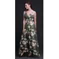 thumbnail image 3 of Bimba Robe Longue Maxi d'Été Imprimée pour Femmes, Col en V, Tenue de Vacances-Moyenne, 3 of 4