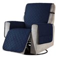 thumbnail image 1 of Housse de Fauteuil Inclinable Réversible avec Poches Latérales, Protecteur Lavable avec Sangles Élastiques pour Enfants, Canapé pour Chien, 1 of 5