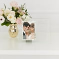 thumbnail image 2 of Weddingstar Glass Offset 4â€ x 6â€ Picture Frame, 2 of 3