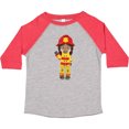 thumbnail image 3 of Inktastic African American Girl, Girl Fireman, Firefighter Girls Toddler T-Shirt, 3 of 5