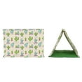 thumbnail image 3 of Lizard Reptile Sleeping Bed Warm Soft Machine Washable Lizard Hide Tent For Bearded Dragon Gecko, 3 of 8