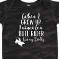 thumbnail image 4 of Inktastic Bull Rider Like Daddy Childs Boys Baby Bodysuit, 4 of 5